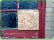 boarded up Bromley